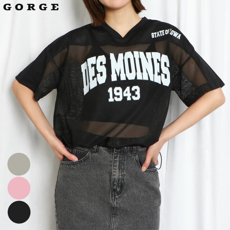メッシュドロストＴシャツ | GORGE  | 詳細画像1 