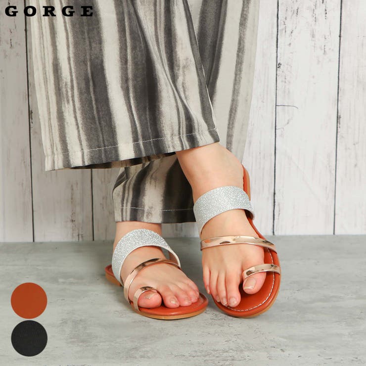 シルバーラインサンダル | GORGE  | 詳細画像1 