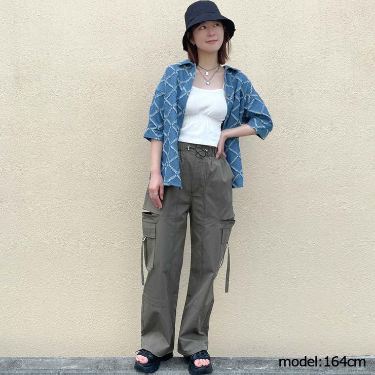 ５分デニムフリンジシャツ | GORGE  | 詳細画像9 