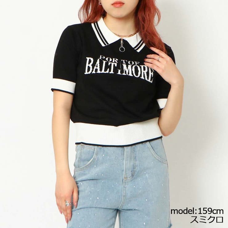 Ｚｉｐポロニットプルオーバー | GORGE  | 詳細画像4 