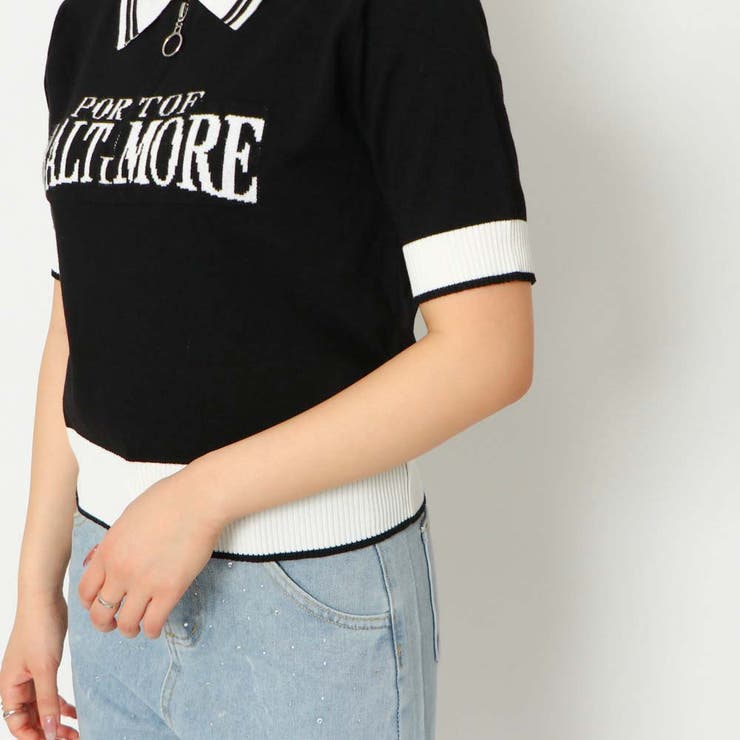 Ｚｉｐポロニットプルオーバー | GORGE  | 詳細画像9 