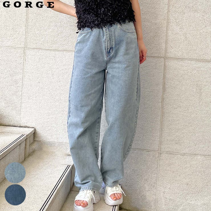 カーブデニムパンツ | GORGE  | 詳細画像1 
