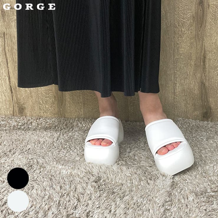 プラットフォームサンダル | GORGE  | 詳細画像1 