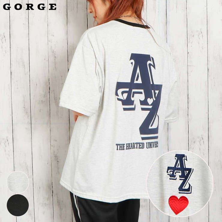 配色発泡ＢＩＧＴシャツ | GORGE  | 詳細画像1 