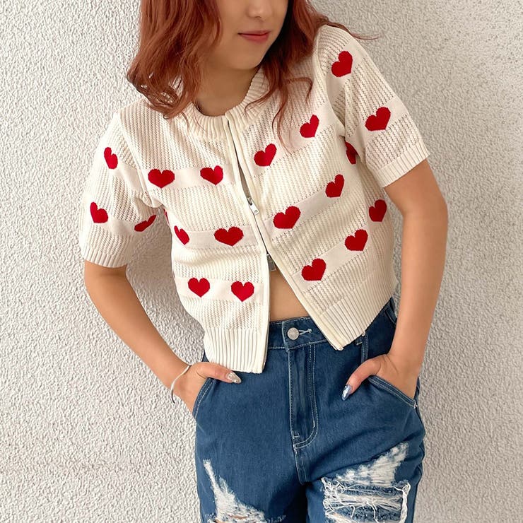 ハートｚｉｐカーディガン | GORGE  | 詳細画像11 