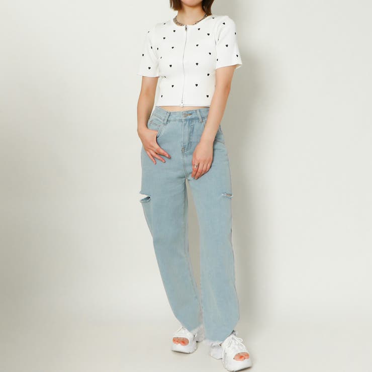 Ｗｚｉｐハートカーディガン | GORGE  | 詳細画像11 