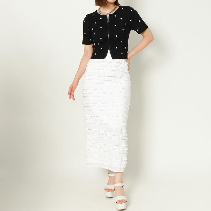 Ｗｚｉｐハートカーディガン | GORGE  | 詳細画像12 