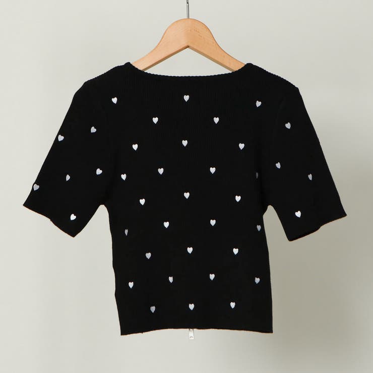 Ｗｚｉｐハートカーディガン | GORGE  | 詳細画像5 