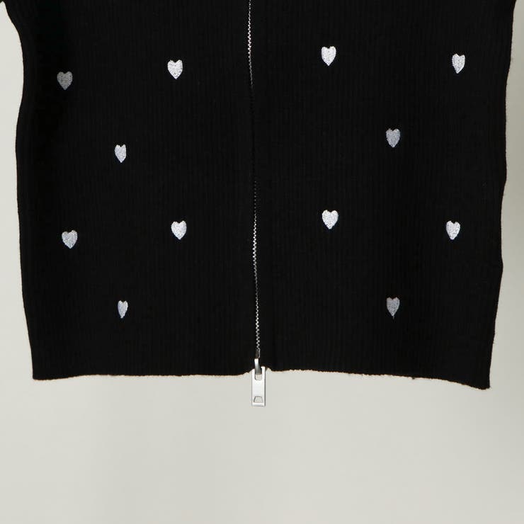 Ｗｚｉｐハートカーディガン | GORGE  | 詳細画像7 