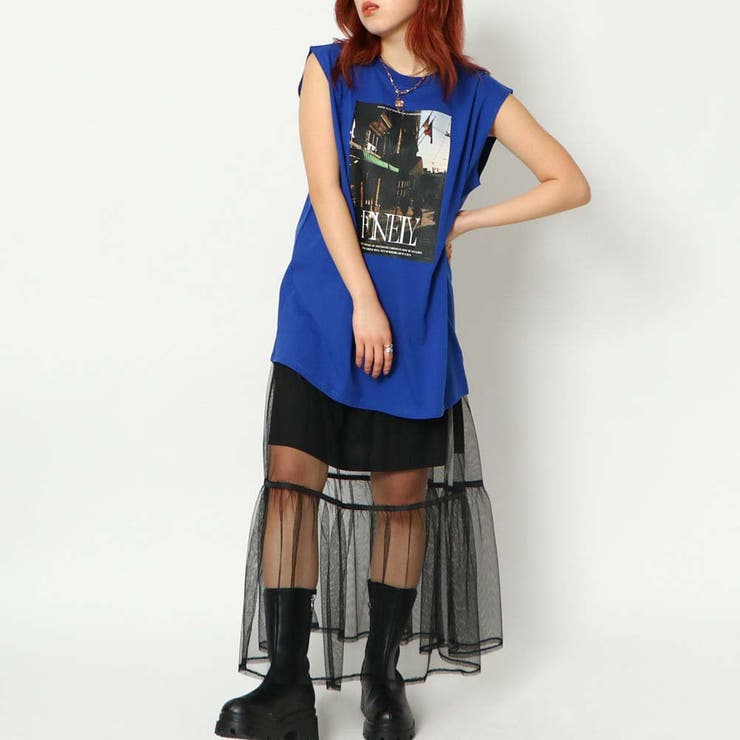 ノースリ転写プリントＴシャツ | GORGE  | 詳細画像8 