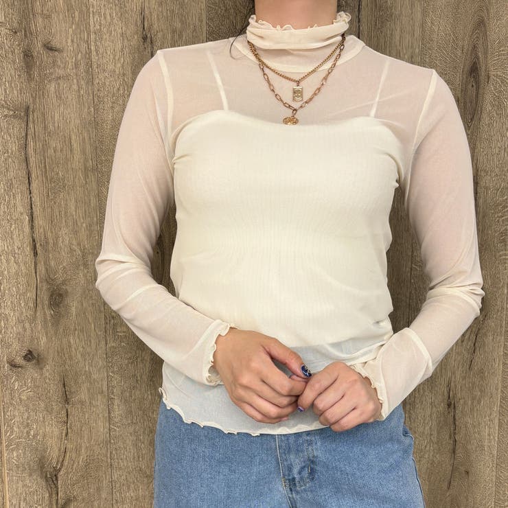 ハイネックシアーTops[品番：GORW0008947]｜GORGE （ゴージ