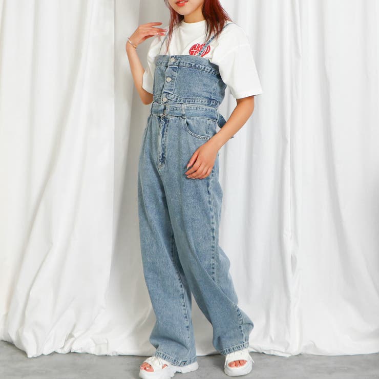 ビスチェ付きデニムオールインワン | GORGE  | 詳細画像13 