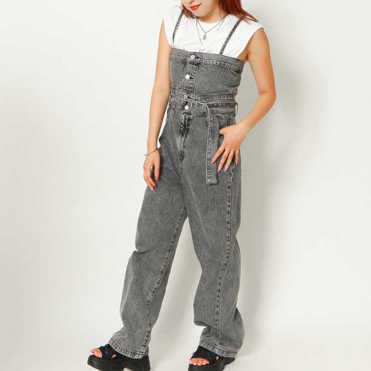 ビスチェ付きデニムオールインワン | GORGE  | 詳細画像18 