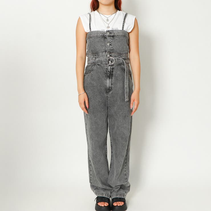 ビスチェ付きデニムオールインワン | GORGE  | 詳細画像5 