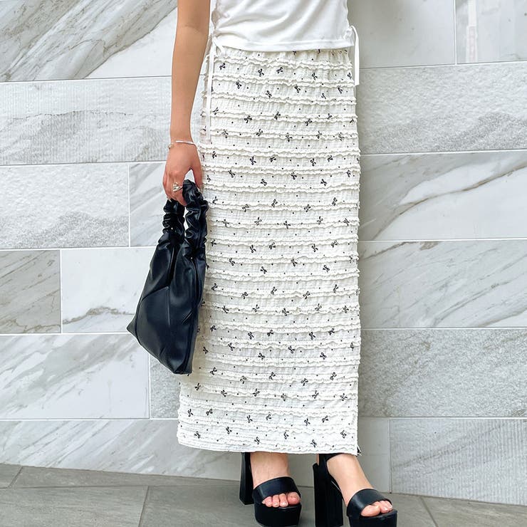 リボンフリルナロースカート | GORGE  | 詳細画像14 