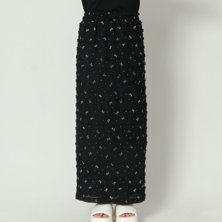 リボンフリルナロースカート | GORGE  | 詳細画像4 