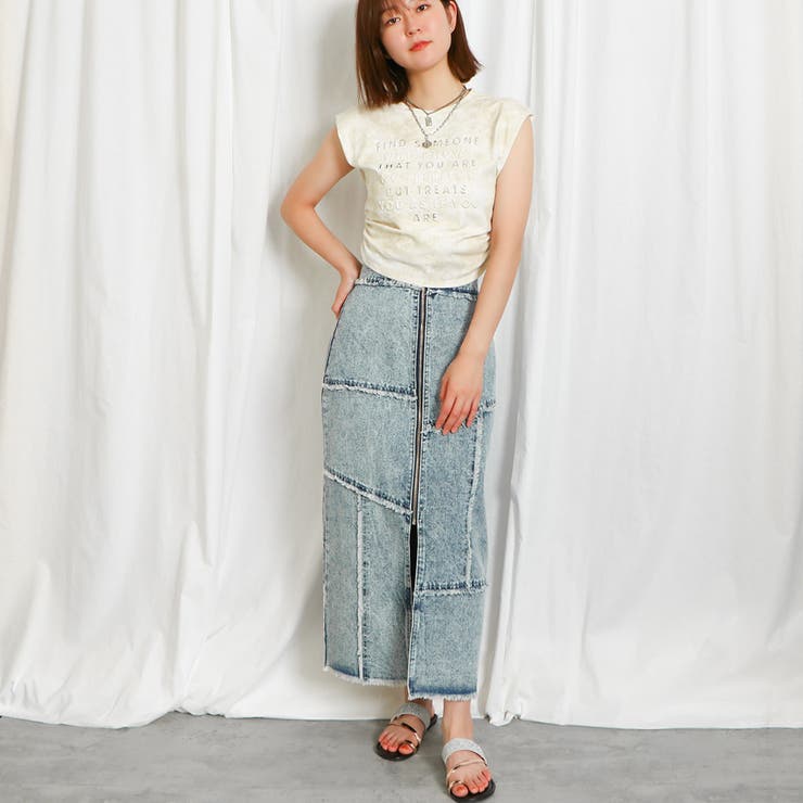 ギャザーエンボスＴシャツ | GORGE  | 詳細画像8 