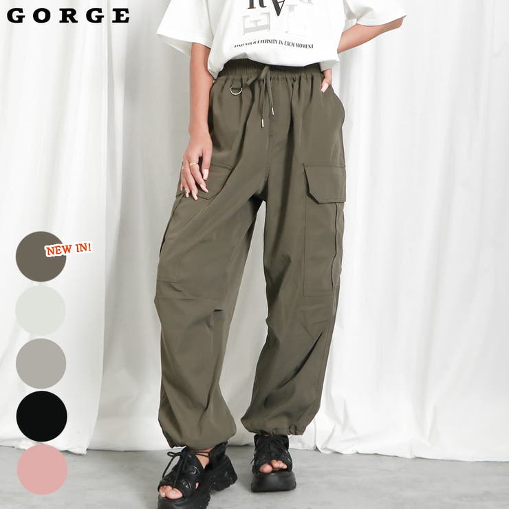 ポケット付きBigカーゴ[品番：GORW0008820]｜GORGE （ゴージ