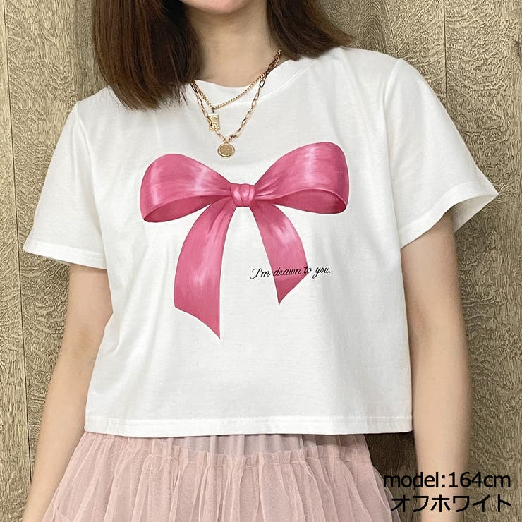 D&G リボンTシャツ