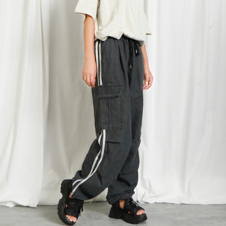 ラインデニムカーゴパンツ[品番：GORW0009212]｜GORGE （ゴージ