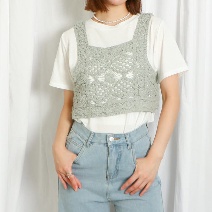 インナー付きクロシェトップス | GORGE  | 詳細画像11 