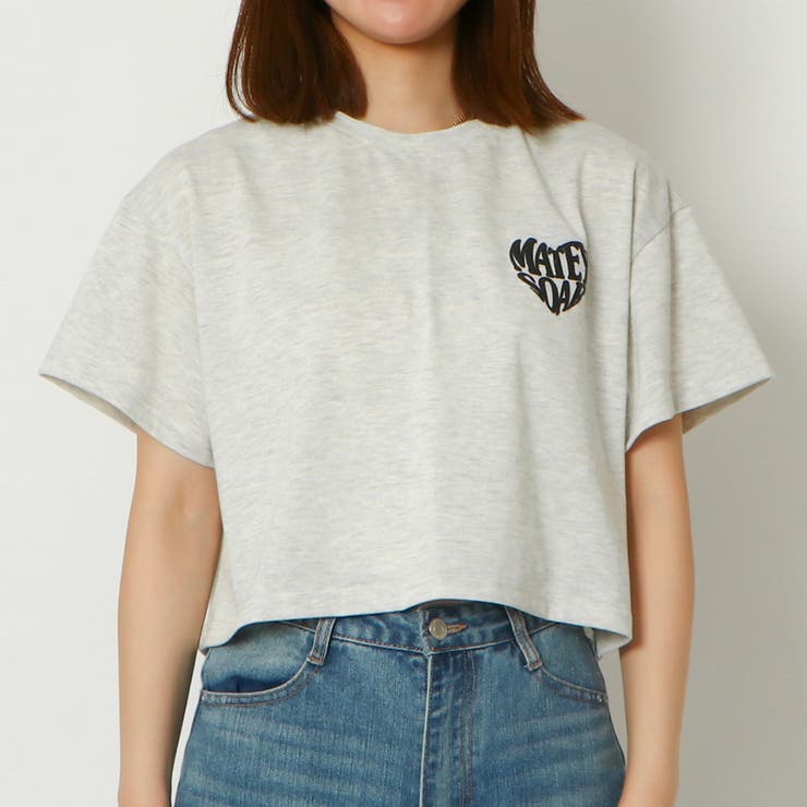 ラメ発泡ハートTシャツ[品番：GORW0008834]｜GORGE （ゴージ