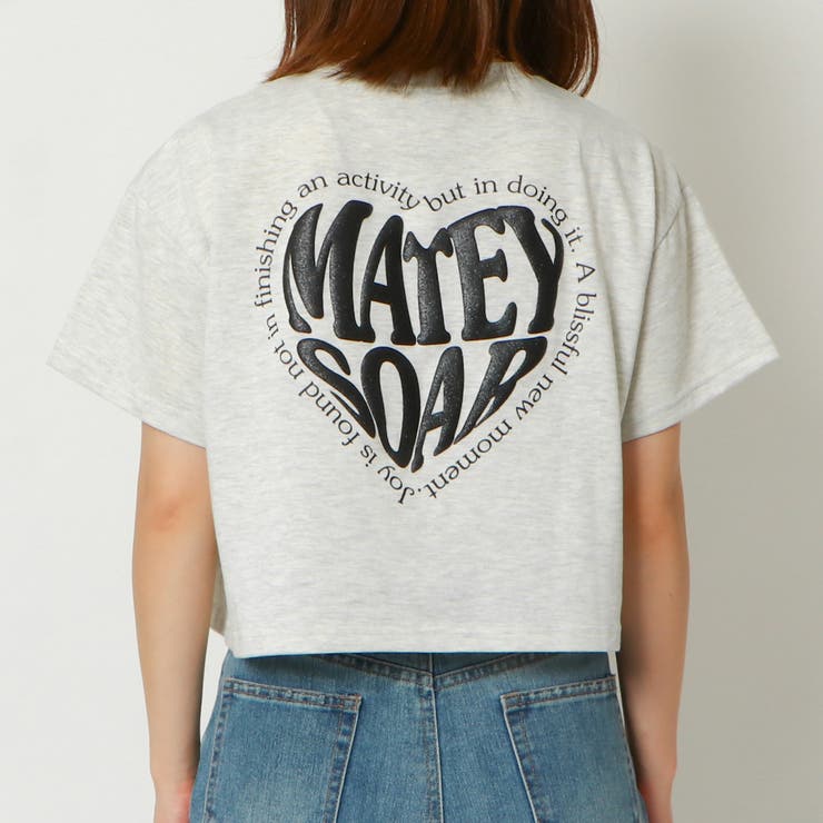 ラメ発泡ハートTシャツ[品番：GORW0008834]｜GORGE （ゴージ