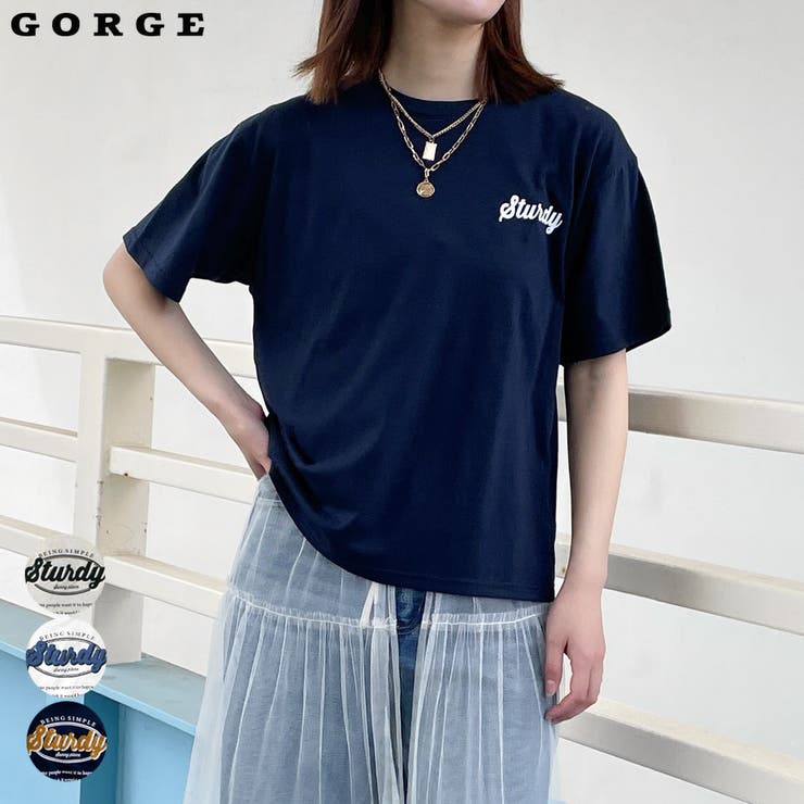BackサガラTシャツ[品番：GORW0008835]｜GORGE （ゴージ