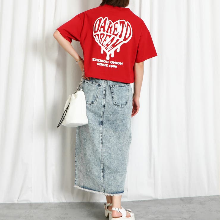 ラメ発泡プリントTシャツ2[品番：GORW0009143]｜GORGE