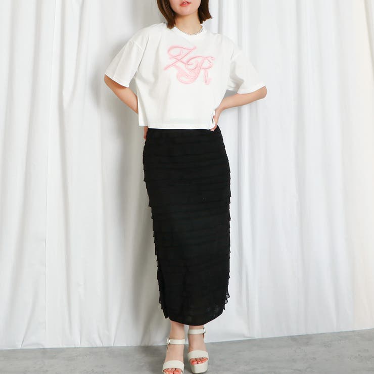 刺しゅうスプレイＴシャツ | GORGE  | 詳細画像10 