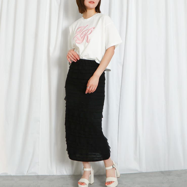 刺しゅうスプレイＴシャツ | GORGE  | 詳細画像11 