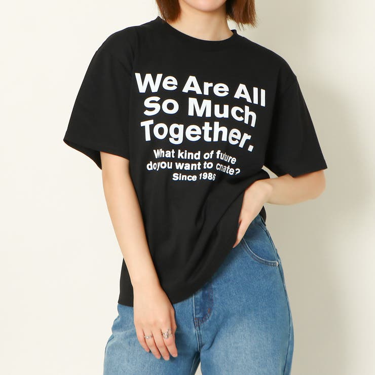 フロッキープリントロゴＴシャツ | GORGE  | 詳細画像5 