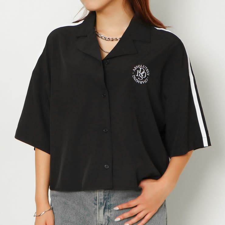 ライン刺しゅうシャツ | GORGE  | 詳細画像3 