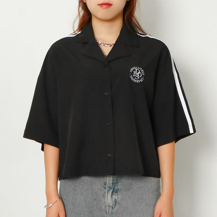 ライン刺しゅうシャツ | GORGE  | 詳細画像4 