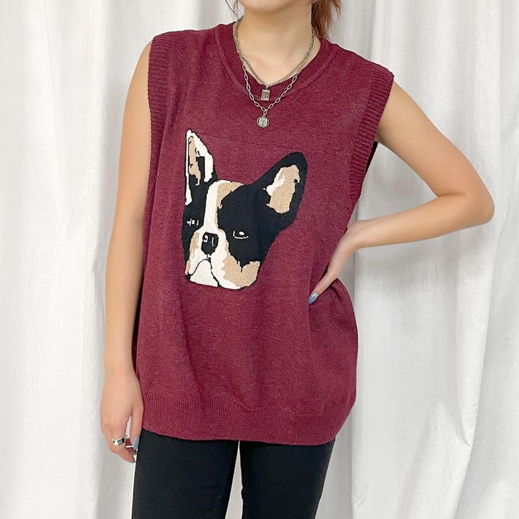 COMME des GARÇONS ニットベスト ノースリーブ ボルドー S 楽天市場】送料無料 アシメヘムベスト レディース ニットベスト
