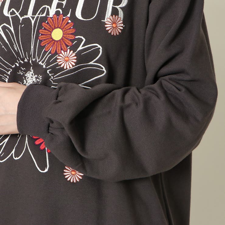 カラフル刺しゅう裏毛プルオーバー | GORGE  | 詳細画像7 