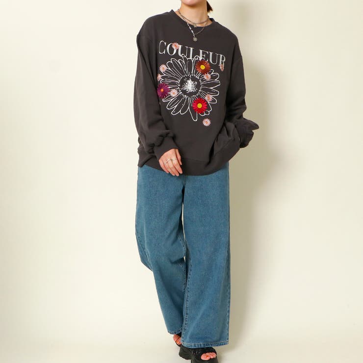 カラフル刺しゅう裏毛プルオーバー | GORGE  | 詳細画像9 