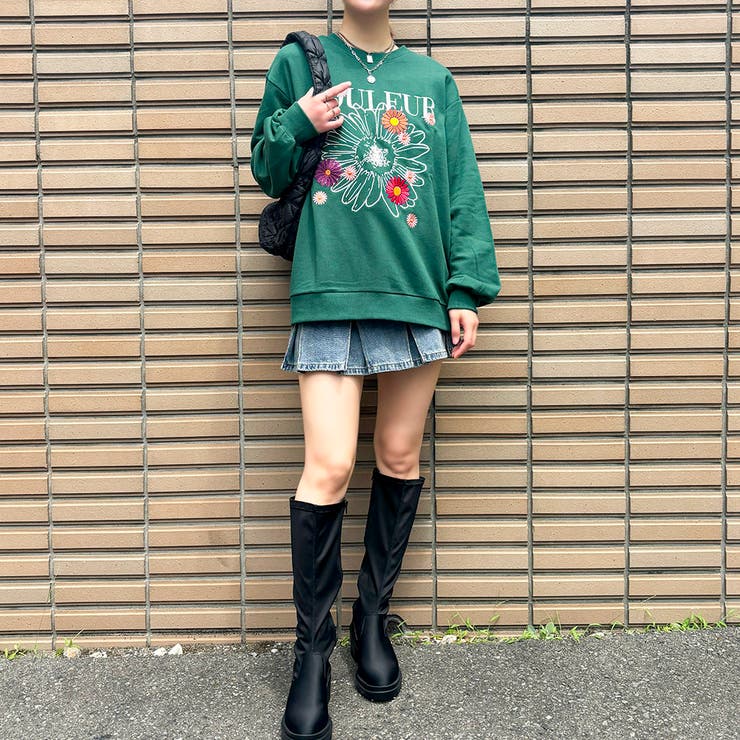 カラフル刺しゅう裏毛プルオーバー | GORGE  | 詳細画像10 