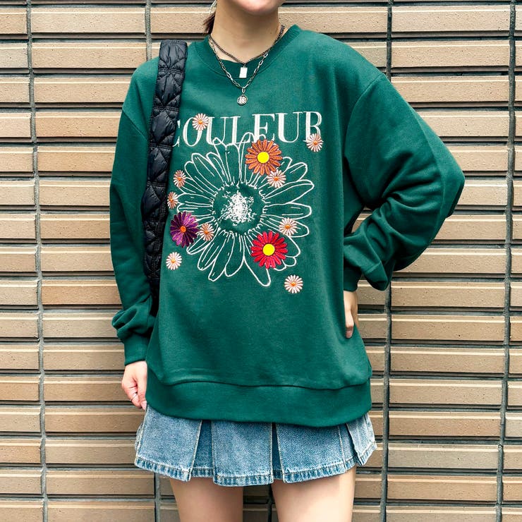 カラフル刺しゅう裏毛プルオーバー | GORGE  | 詳細画像11 