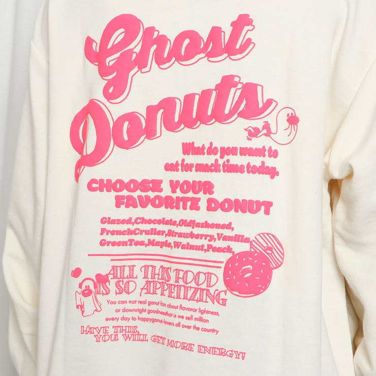 オバケ発泡プリント裏毛プルオーバー[品番：GORW0009354]｜GORGE