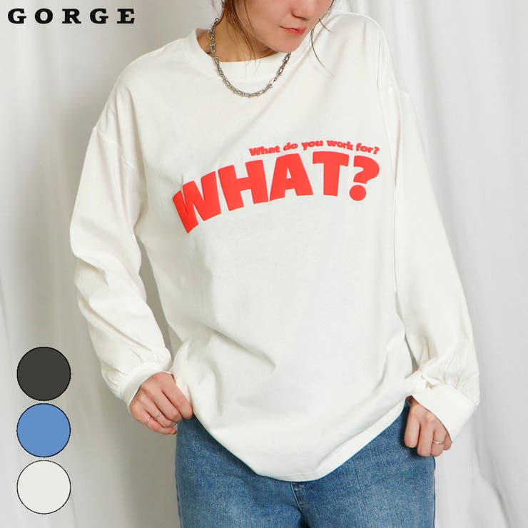 WHAT発泡プリントロンT[品番：GORW0009289]｜GORGE