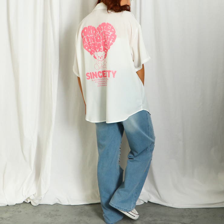 ハートベア開襟シャツ | GORGE  | 詳細画像12 