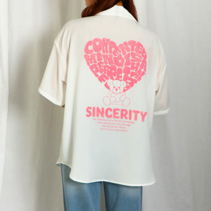 ハートベア開襟シャツ | GORGE  | 詳細画像14 