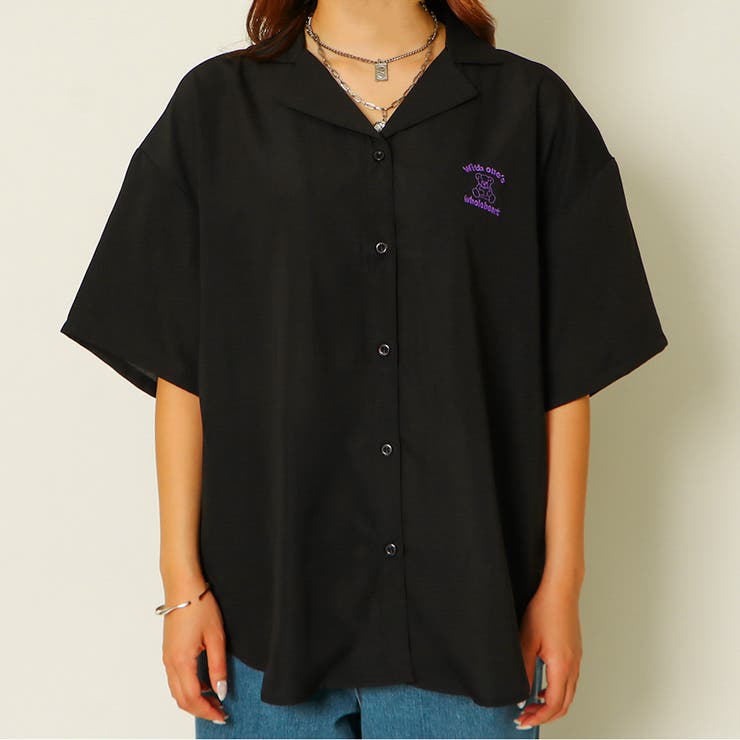 ハートベア開襟シャツ | GORGE  | 詳細画像4 