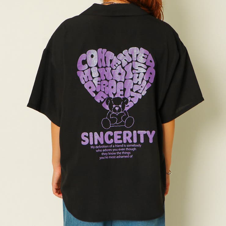 ハートベア開襟シャツ | GORGE  | 詳細画像6 