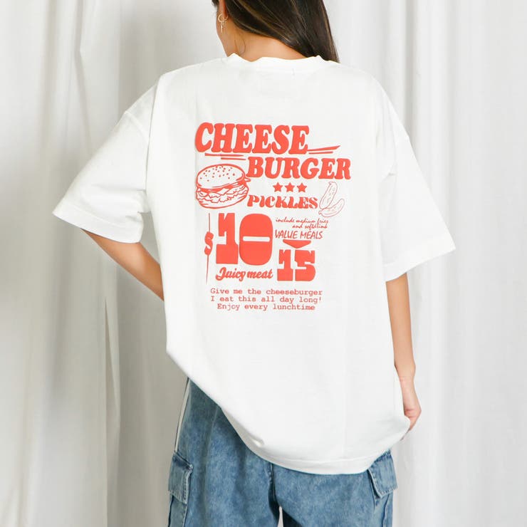 ハンバーガー発泡Tシャツ[品番：GORW0009217]｜GORGE （ゴージ