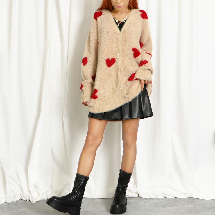 ハートニットカーディガン[品番：GORW0009547]｜GORGE （ゴージ）の