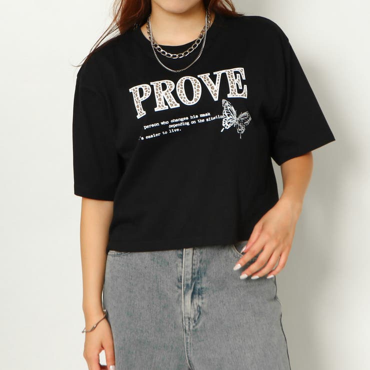 喜ばれる誕生日プレゼント ヒョウ柄ラバープリントTシャツ[品番：GORW0009240]｜GORGE トップス