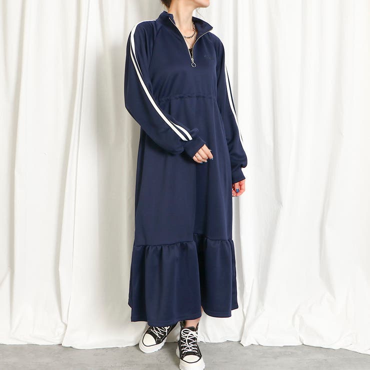 ラインジャージワンピース[品番：GORW0009387]｜GORGE （ゴージ）の