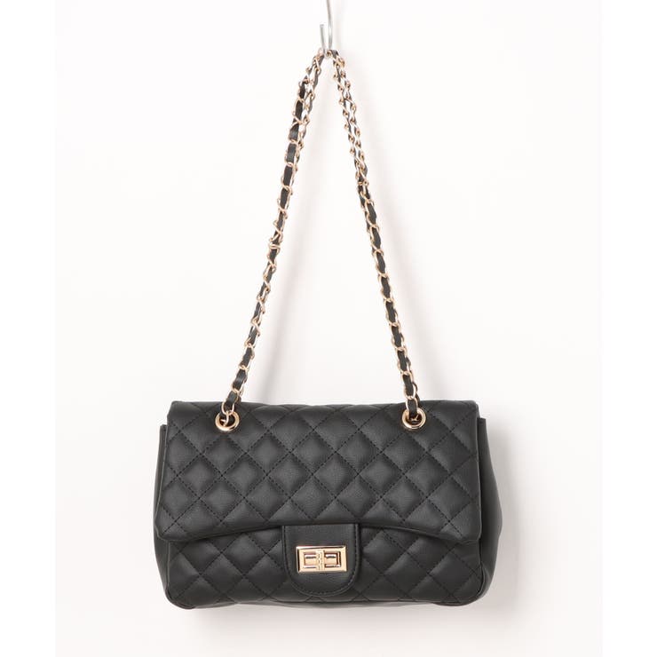 キルティング×チェーン》ルルナ2WAYショルダーBAG レディース 斜め掛け